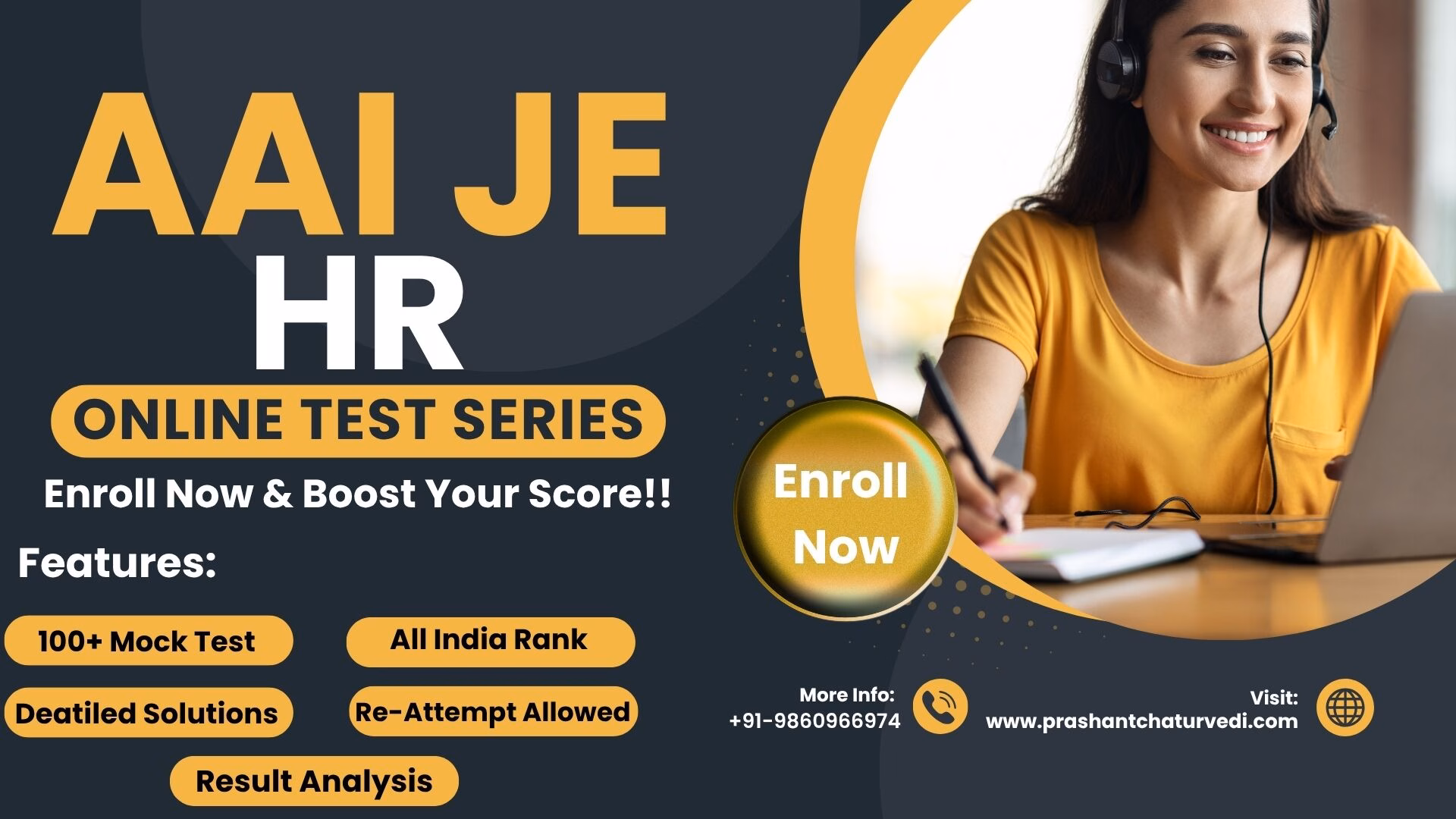 aai je hr test series online mock, aai je hr mock test